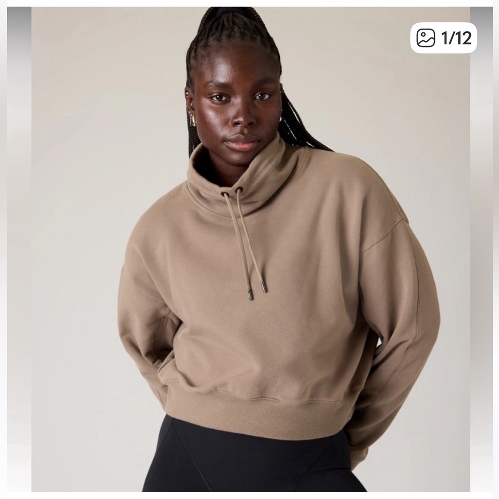 Athleta x Alicia Keys Gray Pullover